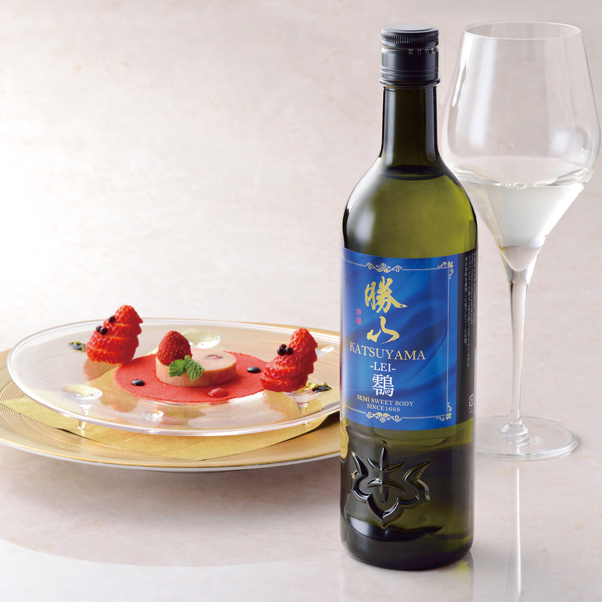 KATSUYAMA Junmai Ginjo -LEI Sapphire-